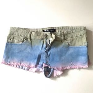 Dip Dye Denim Cutoffs